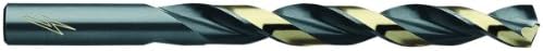 Triumph Twist Drill Co. 012718 R Diameter T3HD High Speed Steel Drill, Black and Bronze Oxide Coated, 6-Pack