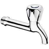 Klasik Tekli Musluk Serisi - Paslanmaya Dayanıklı Krom Kaplama Metal G&ouml;vde - Banyo, Mutfak ve Bah&ccedil;e Kullanımına Uygun (UZUN)