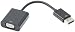 Produktbild ADAPTER, DISPLAYPORT-VGA FEMALE, BLACK PSG90921 By PRO SIGNAL