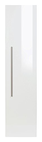 Hochschrank 150 cm weiss hochglanz