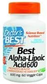 Doctor's Best Best Alpha-Lipoic Acid (600 Mg) Vegetable Capsules, 60-Count SOLD BY Prefectmart THANK YOU by Prefectmart