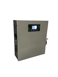 Smart Solar Wall Mounted Inbuilt Lithium Battery Inverter I Solar Home UPS I PCU I Sinewave I 2 KVA 25.6V/ 54Ah LIFEPO4 Battery | Backup Time: 3.45 to 4 hrs@ 400W