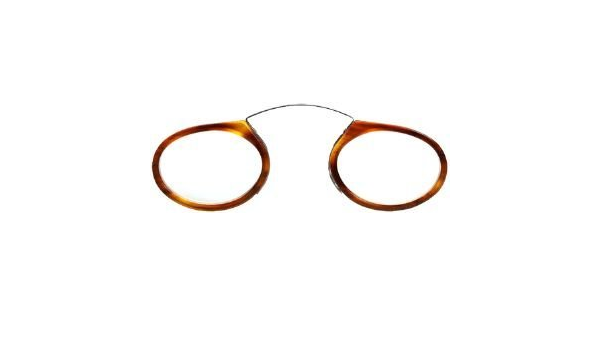 Classic Pince Nez Tortoishell by Seeoo : Amazon.it: Moda