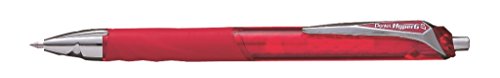 Pentel KL257-BO Gel-Tintenroller HyperG mit Druckmechanik dokumentenecht, 1 Stück, 0.35 mm