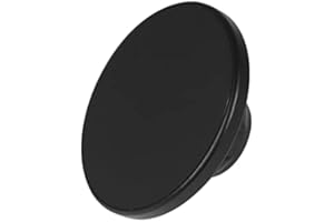 NovelGoal Magnetische Halterung aus Aluminiumlegierung, mit 17 mm Kugelkopfloch, kompatibel mit iPhone 14, 13, 12, für Magsafe-Buchse, Handyhalterung, Magnethalter, Schwarz