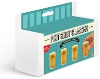 Mini Pint Shot Glasses by Bluw
