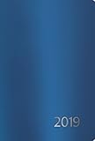 Agenda Metallic blau L 311019 2019: Terminplaner groß. DIN A5 Terminkalender Ringbuch mit Wochenkalender und Jahresplaner 2019/2020. by 