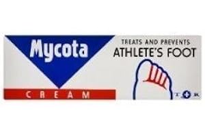 Mycota Athlete's Foot Cream 25g - Treats and Prevents Athlete's Foot, Anti-Fungal and Anti-Bacterial (Pack Of 3)