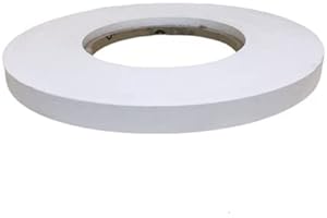bricoleva.it Rolle für Holz, erhältlich in mehreren Farben, aus ABS, für Möbel, 50 m, Dicke 1 mm, Kanten nicht vorgeklebt, Weiß Wachs, Höhe 24 mm