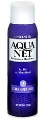 Aqua Net Professional Hair Spray Extra Super Hold 3 Unscented 310g