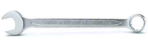 Stanley Ring-Maulschlüssel 10 mm, Chrom-Vanadium Stahl, zwölfkantiger Kopf, Maxi Drive Plus, verchromt, 4-87-070