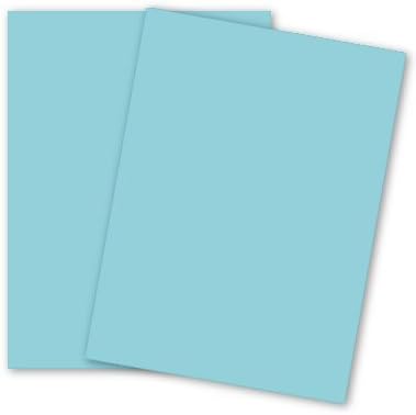 Domtar Colors - Earthchoice BLUE Cover - 8.5 x 11 Card Stock Paper - 65lb Cover - 250 PK by Domtar Colors