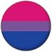 Produktbild Bi Pride Flagge Badge, Magnet, Schlüsselanhänger, Spiegel, Flaschenöffner