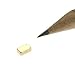 Produktbild Quadermagnet 5,0 x 3,0 x 2,0 mm N52 Gold - hält 550 g, Neodym Supermagnet Powermagnet Haftmagnet Rechteckmagnet