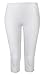 Produktbild Damen Leggings Damen Crop Capri Hose BRODY & Co 3/4 Gym zugeschnitten Leggins Dance Yoga Gr. Medium/Large, weiß