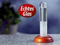 PEARL FitzRoy-Sturmglas (Barometer) aus echtem Glas, 14 cm - 4