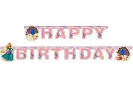 Preisvergleich Produktbild Barbie - Prinzessin der Tierinsel Banner Happy Birthday