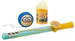 Despicable Me Bubbles, Yoyo And Spring Set.