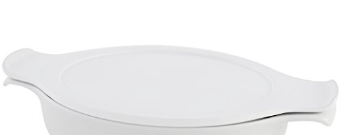 inducTHERM 49240000029347 Tapa, Porcelana, 16 cm, Color Blanco
