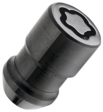 McGard Écrous Antivol SUB (Noir) 1/2X20, Embase Conique, Longueur Totale 32,5 mm, Ouverture de la Clé 19 mm, Diamètre de la Clé 27,7 mm