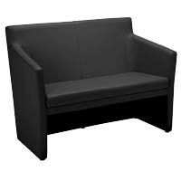 Preisvergleich Produktbild BANK ATRICON 2SITZER SCHWARZ (ATRICON DUO V14N)