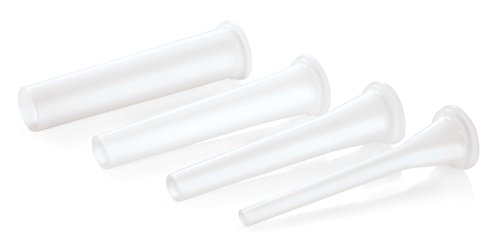 Paderno World Cuisine Sausage Stuffer Plastic Funnel Attachments, White, Set of 4 RS.4323 (30.00% Off) - Amazon