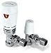 ADVANTAGE ALTECNIC CHROME PLATED RADIATOR VALVE PACK 8-10MM TRV &amp; LOCKSHIELD