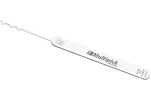 Multipick ELITE - Set di grimaldelli professionale per uso professionale e per servizi di chiavi e autorità