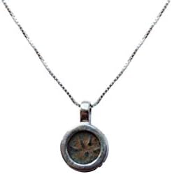 Roman Coin Necklace | Real Ancient Roman Jewellery! | Original Antique"Widow´s Mite" Bronze Coin | Holy land Biblical Gifts | Genuin Coins of The Bible