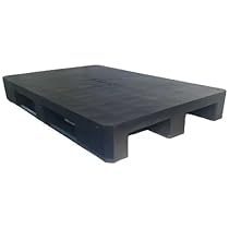 Pallet In Plastica 120x80 Cm - Nero Antiscivolo | Portata 1500 Kg - Foto 9
