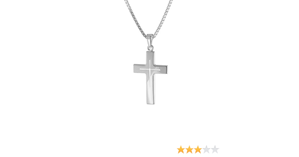 trendor Gents Necklace with Cross 