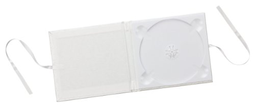 Kronenberg24 Luxuspak CD Hülle Verpackung mit Design Hochzeit weiss mit weissem Tray - 2