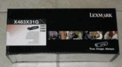 Preisvergleich Produktbild Lexmark X463X31G - LEXMARK X46X BLACK TONER CARTRIDGE