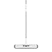 Produktbild HESHI Mopp 360 Rotary Flat Mop Microfaser Einfach Zu Reinigen/Langlebig/Zweireihig Clamp Design/Spring Design Cleaning Mop (Color : Gray, Size : 40x14x138cm)
