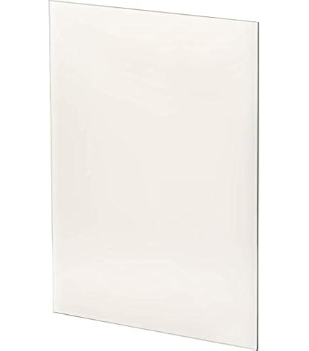 Kaminglas 45x35cm - Hitzebeständige Sichtscheibe Für Kamin Bis 800°C