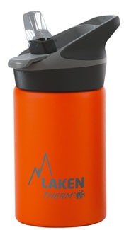 LAKEN® JANNU THERMO FLIP Edelstahl Isolierflasche mit Flip Mundstück (Trinkhalm) | Thermosflasche | Weite Flaschenöffnung | Schadstofffrei | Inox | Rostfrei