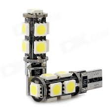 2x LUCES LATERALES LED XENON BLANCO 5 SMD 501 T10 W5W CANBUS LIBRE DE