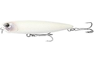 L-MEIQUN, 5.5g Rockfishing Fishing señuelos Lápiz Wobblers Topwater Flotante Pike Cebo Artificial for cebos de Pesca Peces Wobblers Ojos 3D (Color : H)