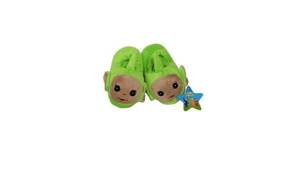 Teletubbies Plusch Hausschuhe Fur Kinder Grun Amazon De Spielzeug
