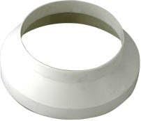 Reduction by D/150-121 junction M / F for Aeration Ducted for Tube Cover Kitchen in Pvc White Colour