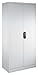 Produktbild CP Büro-Stahlschrank mit Flügeltüren - HxB 1950 x 1200 mm - Tiefe 400 mm, grau - Aktenschrank Büroschrank Flügeltürschrank Stahlschrank Universalschrank
