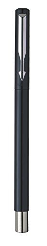 Parker S0160090 Vector Tintenroller (schwarz mit edelstahleinfassung, schwarze Tinte, Geschenkbox) - 3