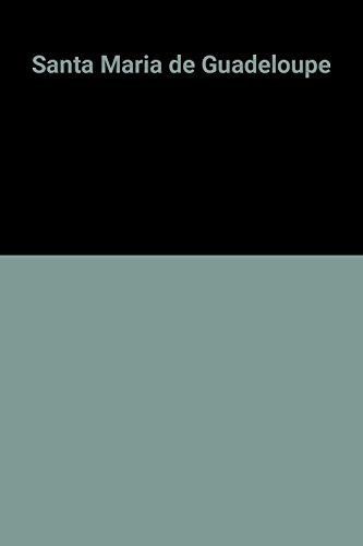 couverture de : Santa Maria de Guadeloupe