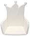 ISI Mini High chair cushion crown white