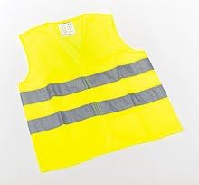Leina 13112 Breakdown Warning Vest for Children Inside Pressure Lock Bag, Yellow