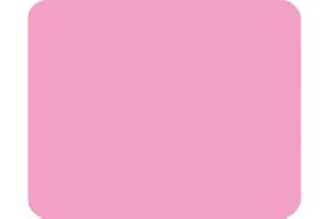 PEARL GLASS Extra Large Glass Worktop Saver - Pink - 60 x 40cm