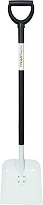 Fiskars Pelle, Largeur: 24 cm, Longeur: 123 cm, Lame en acier/Manche en aluminium, Noir/Blanc, Light, 1019602