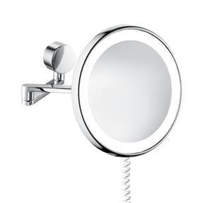 SAM Kosmetikspiegel beleuchtet rund, chrom, 5503724010