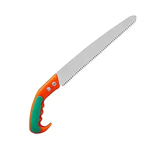 Tusig Steel Saw 3 Edge Sharpen Teeth with Plastic Cover and Blister Packing (12 inch Blade)