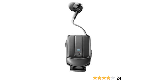 cellularline Roller Clip Headset in-Ear - Cuffietta Auricolare Mono Bluetooth  con Cavo Riavvolgibile e Clip - per 2 Smartphone - Universale : Amazon.it:  Elettronica
